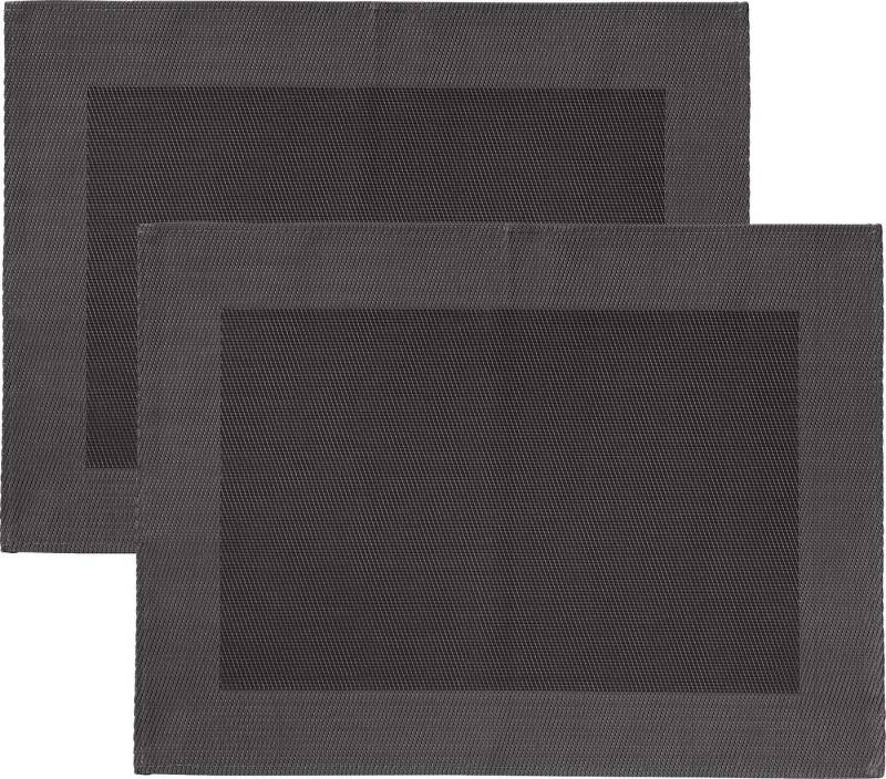 Erwin Müller Platzset Tischset "Lissabon" 2er-Pack, abwaschbar Uni von Erwin Müller