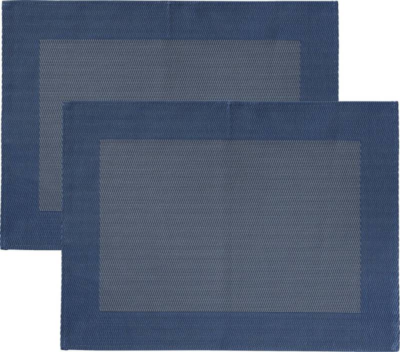 Erwin Müller Platzset Tischset "Lissabon" 2er-Pack, (2-St), abwaschbar Uni von Erwin Müller