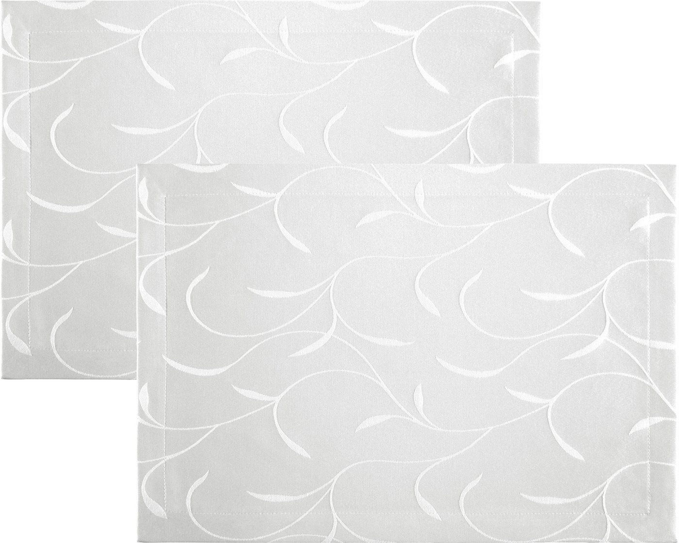 Erwin Müller Platzset Tischset 2er-Pack, fleckabweisend Uni von Erwin Müller