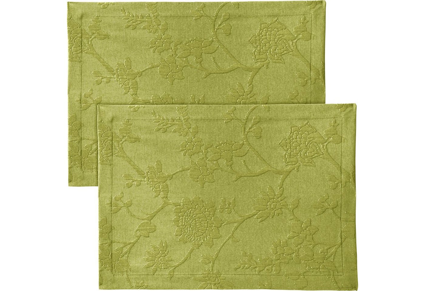 Erwin Müller Platzset Tischset "Arnsberg" 2er-Pack, bügelleicht Uni von Erwin Müller