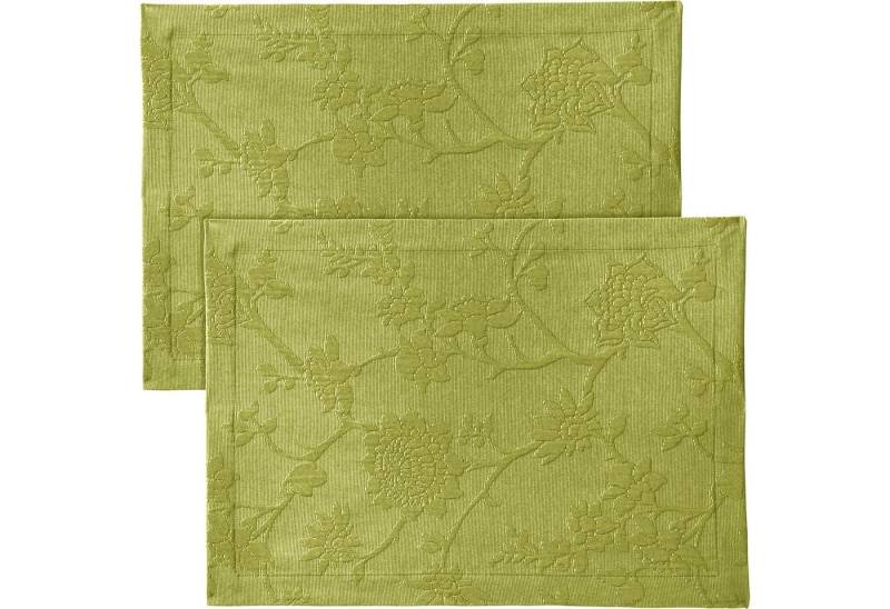 Erwin Müller Platzset Tischset "Arnsberg" 2er-Pack, bügelleicht Uni von Erwin Müller