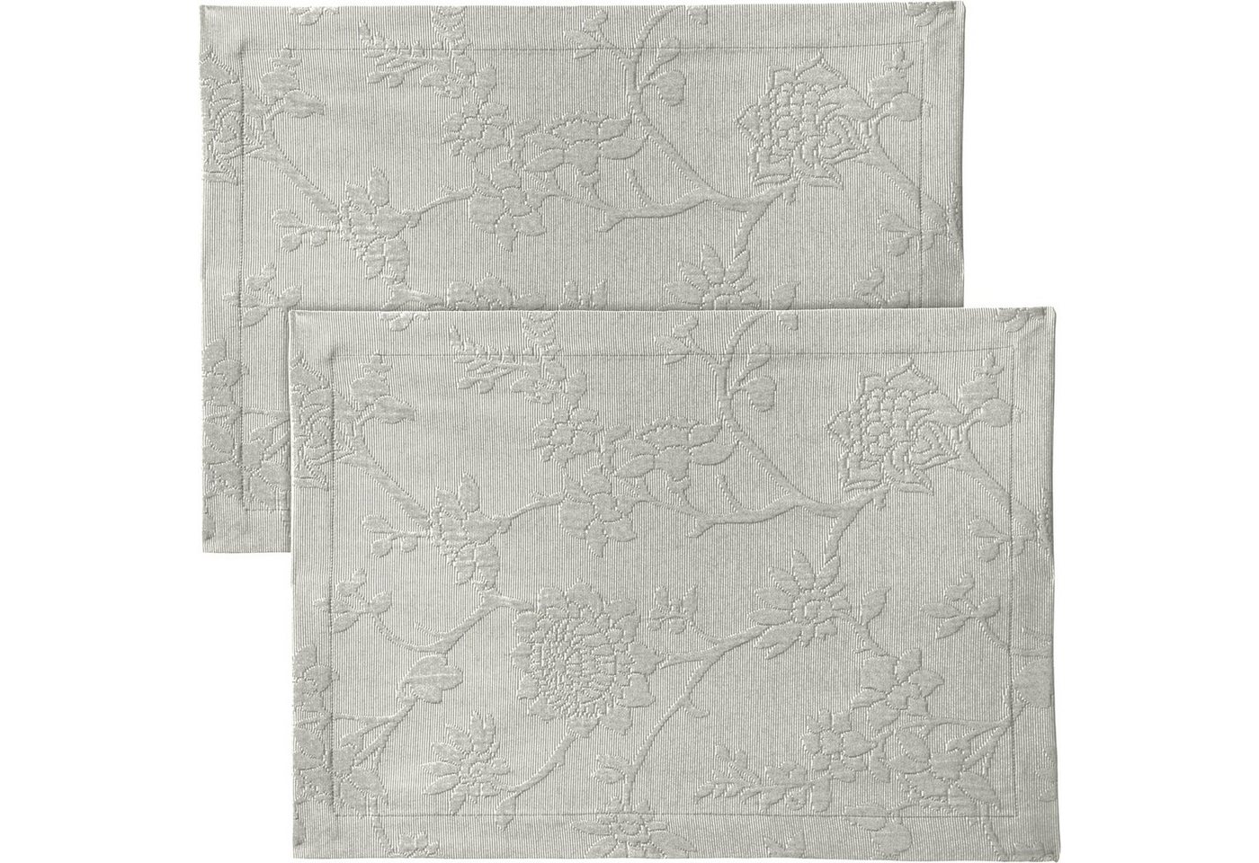 Erwin Müller Platzset Tischset "Arnsberg" 2er-Pack, bügelleicht Uni von Erwin Müller