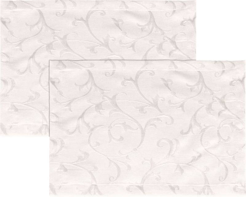 Erwin Müller Platzset Tischset "Düsseldorf" 2er-Pack, bügelfrei Uni von Erwin Müller