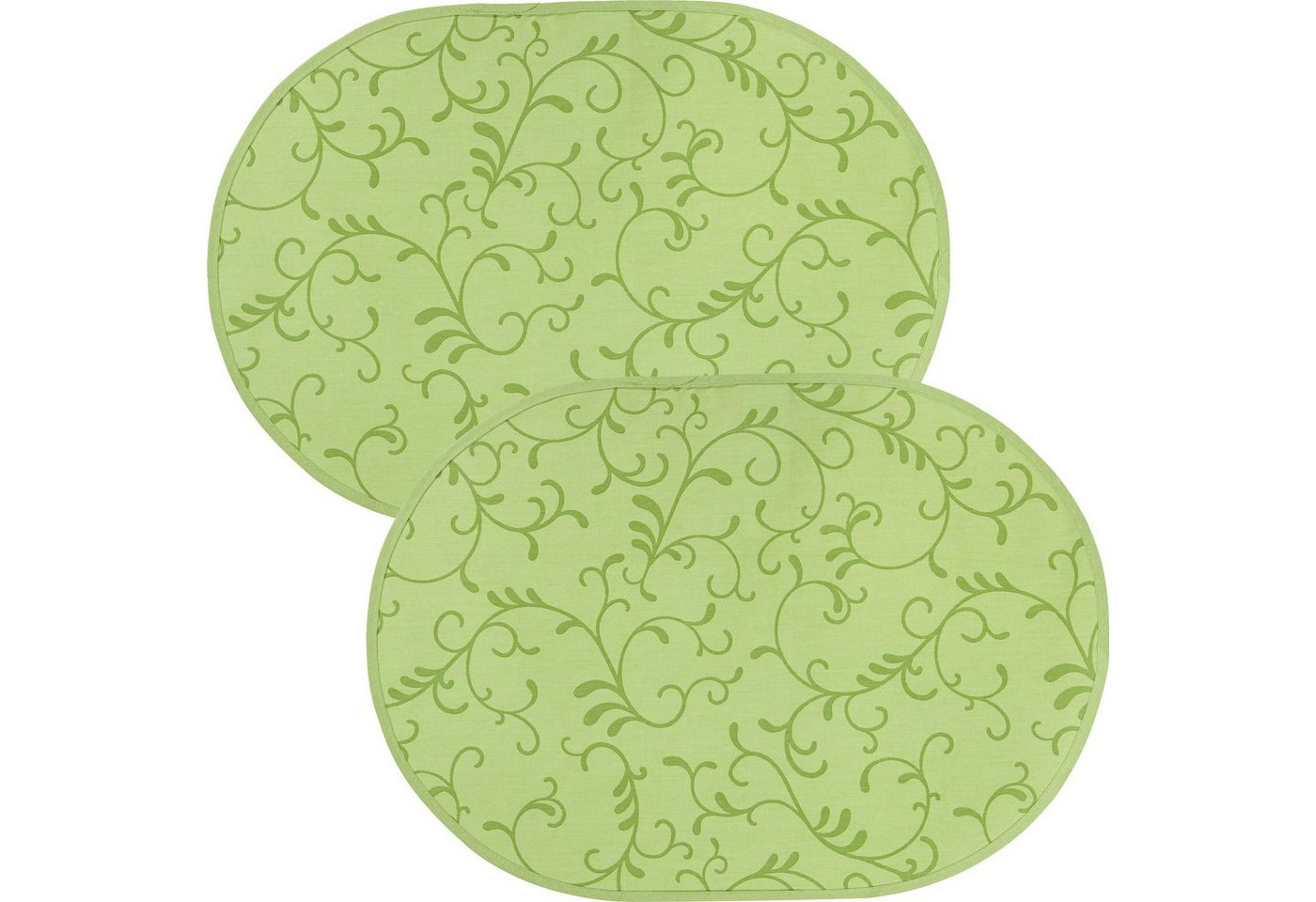 Erwin Müller Platzset Tischset "Essen" 2er-Pack, abwaschbar Ranke von Erwin Müller