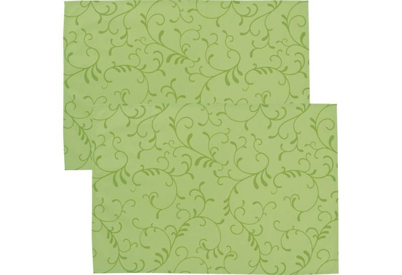 Erwin Müller Platzset Tischset "Essen" 2er-Pack, abwaschbar Ranke von Erwin Müller