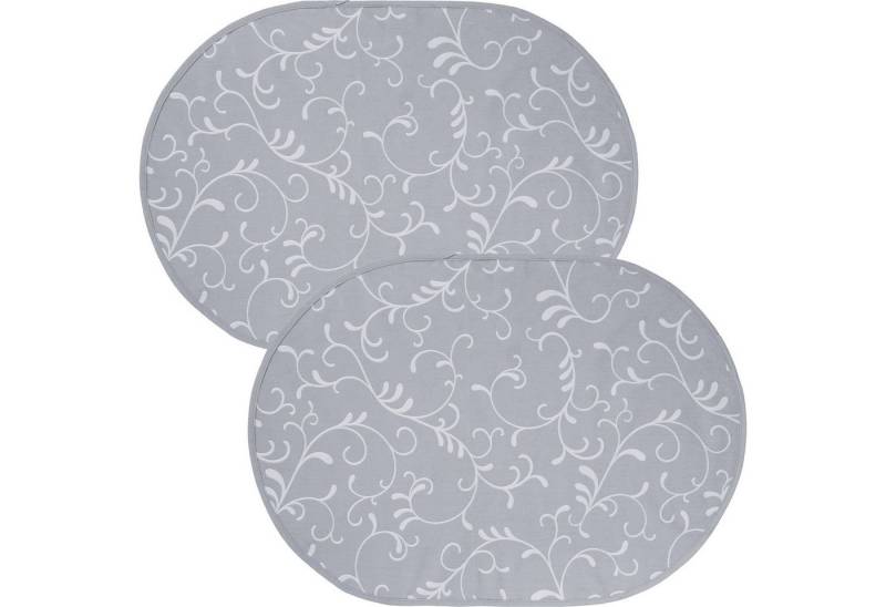 Erwin Müller Platzset Tischset "Essen" 2er-Pack, abwaschbar Ranke von Erwin Müller