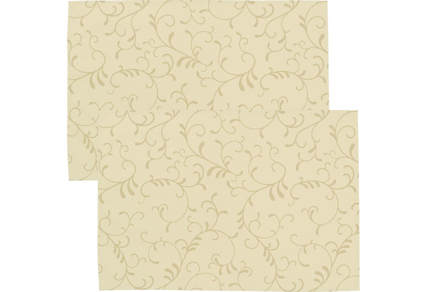 Erwin Müller Platzset Tischset "Essen" 2er-Pack, abwaschbar Ranke von Erwin Müller