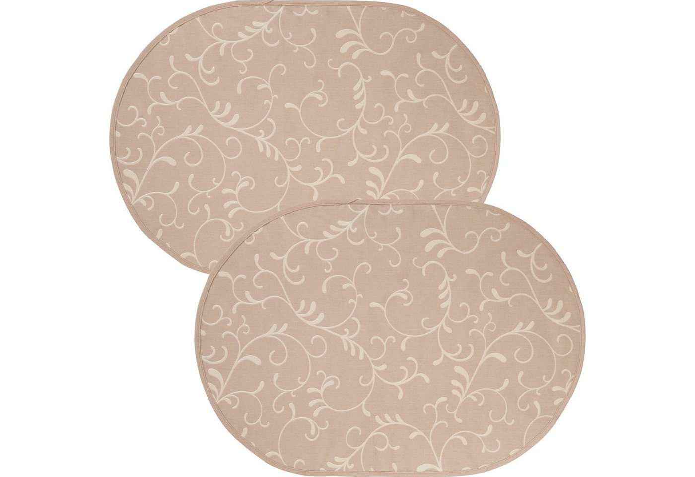 Erwin Müller Platzset Tischset "Essen" 2er-Pack, abwaschbar Ranke von Erwin Müller