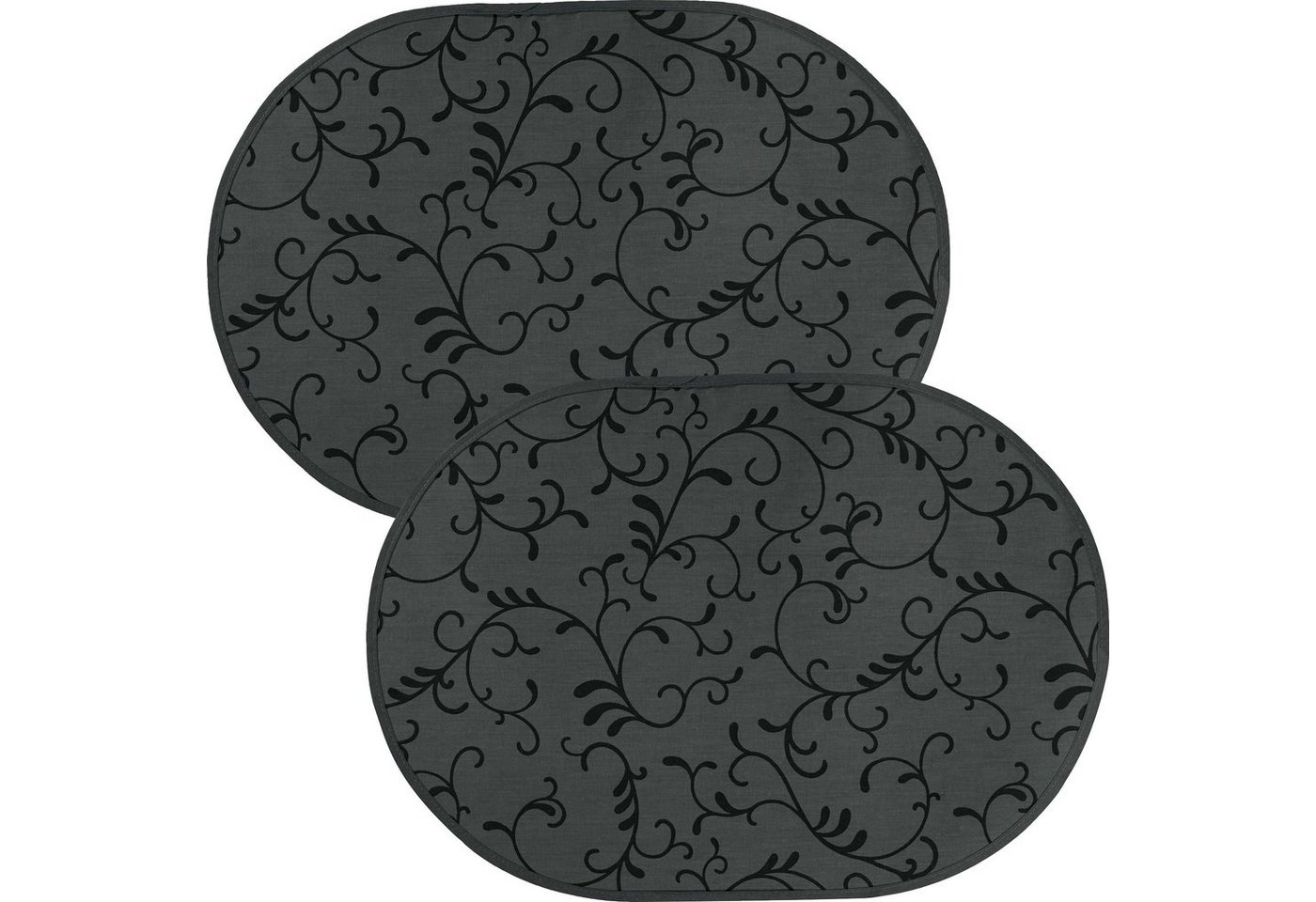 Erwin Müller Platzset Tischset "Essen" 2er-Pack, (2-St), abwaschbar Ranke von Erwin Müller
