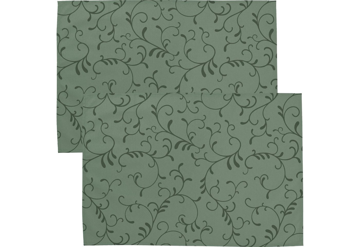 Erwin Müller Platzset Tischset "Essen" 2er-Pack, abwaschbar Ranke von Erwin Müller