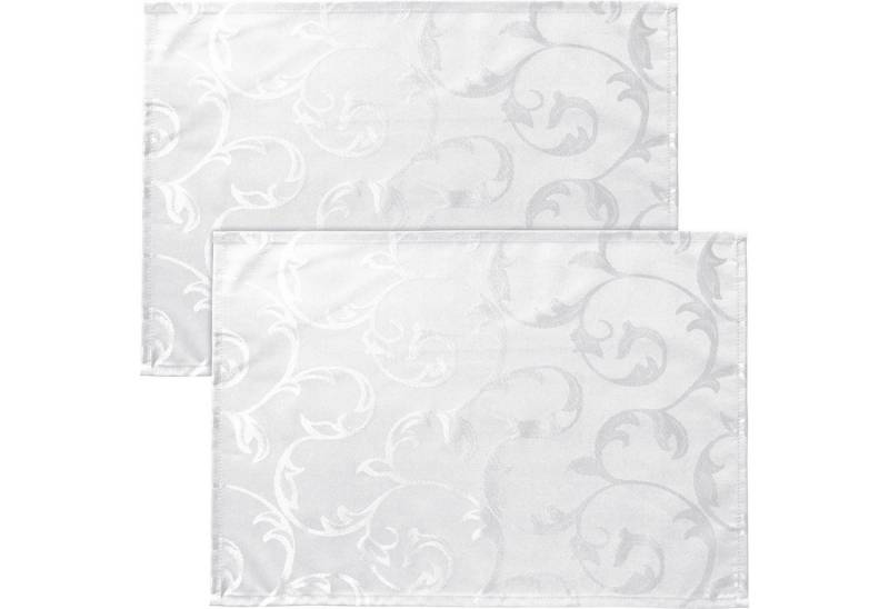 Erwin Müller Platzset Tischset "Greven" 2er-Pack, abwaschbar Uni von Erwin Müller