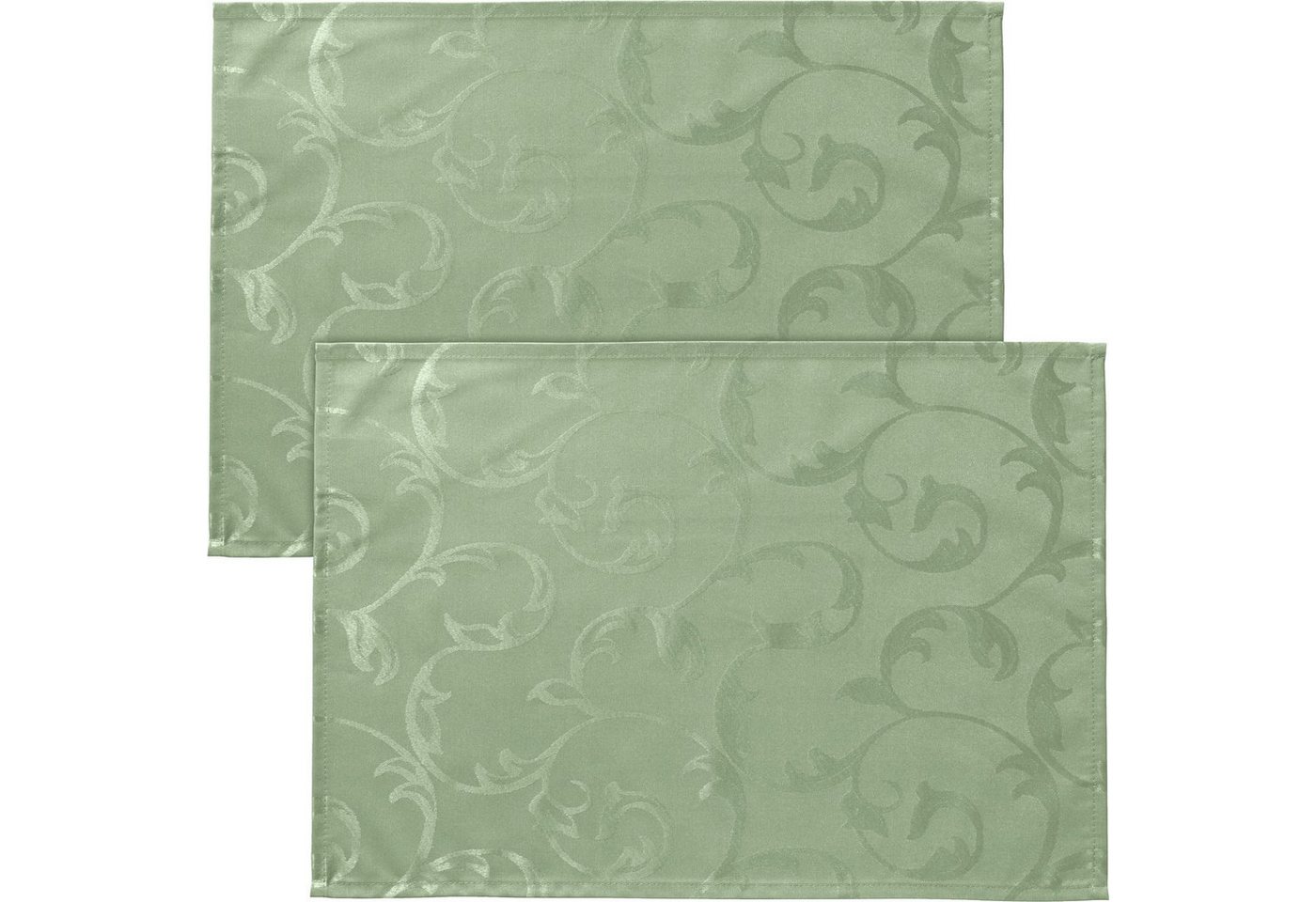 Erwin Müller Platzset Tischset "Greven" 2er-Pack, abwaschbar Uni von Erwin Müller