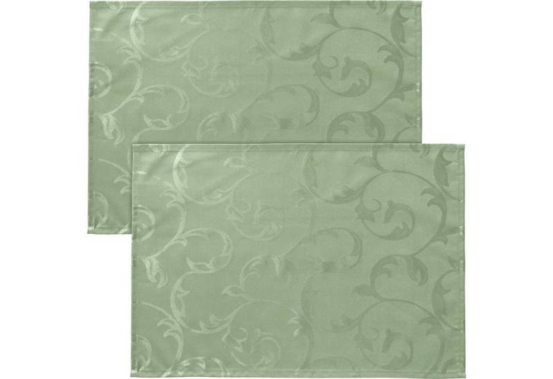 Erwin Müller Platzset Tischset "Greven" 2er-Pack, abwaschbar Uni von Erwin Müller