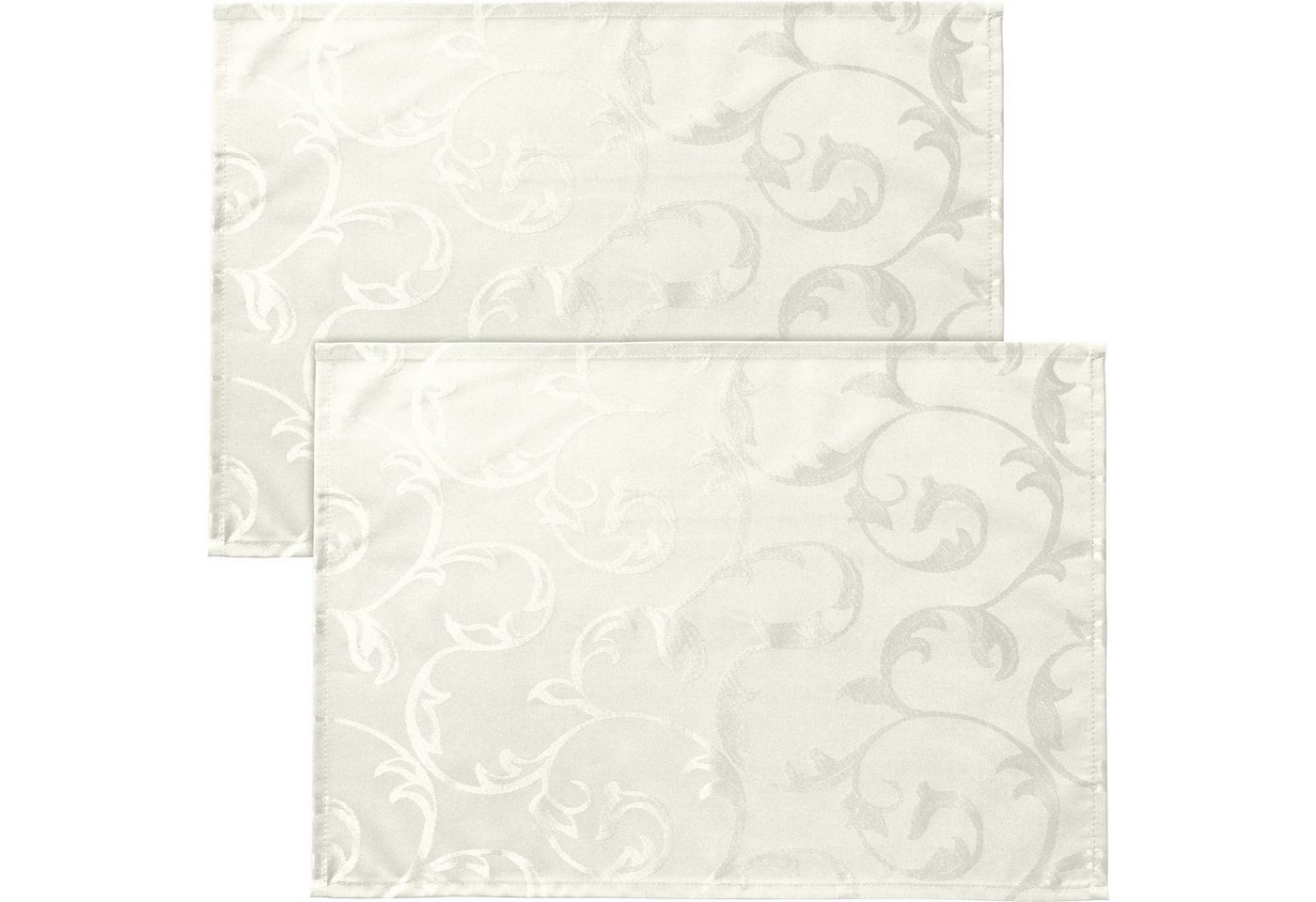 Erwin Müller Platzset Tischset "Greven" 2er-Pack, abwaschbar Uni von Erwin Müller