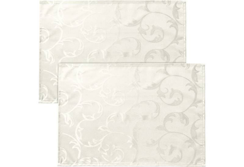 Erwin Müller Platzset Tischset "Greven" 2er-Pack, abwaschbar Uni von Erwin Müller