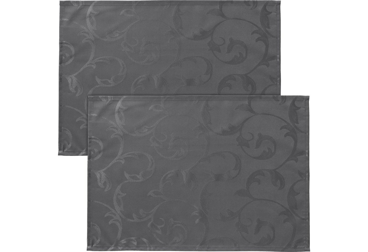 Erwin Müller Platzset Tischset "Greven" 2er-Pack, abwaschbar Uni von Erwin Müller