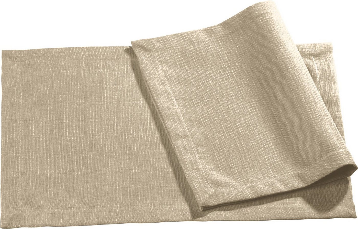 Erwin Müller Platzset Tischset "Krefeld" 2er-Pack, (2-St), fleckabweisend Uni von Erwin Müller