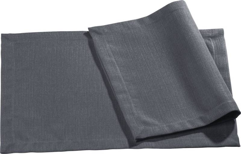 Erwin Müller Platzset Tischset "Krefeld" 2er-Pack, (2-St), fleckabweisend Uni von Erwin Müller