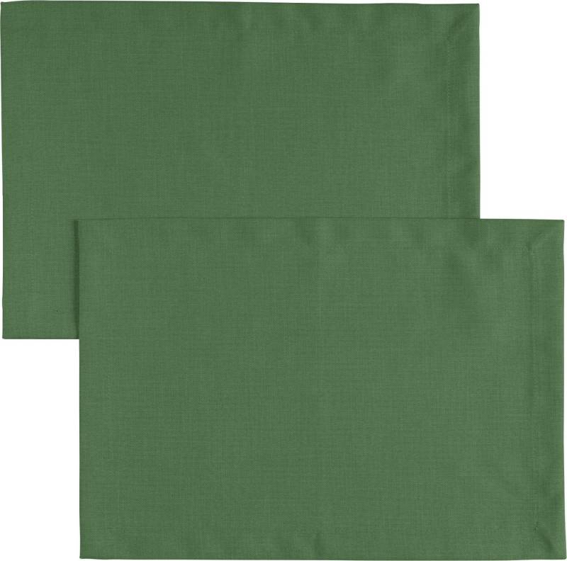 Erwin Müller Platzset Tischset "Madrid" 2er-Pack, (2-St), fleckabweisend Uni von Erwin Müller
