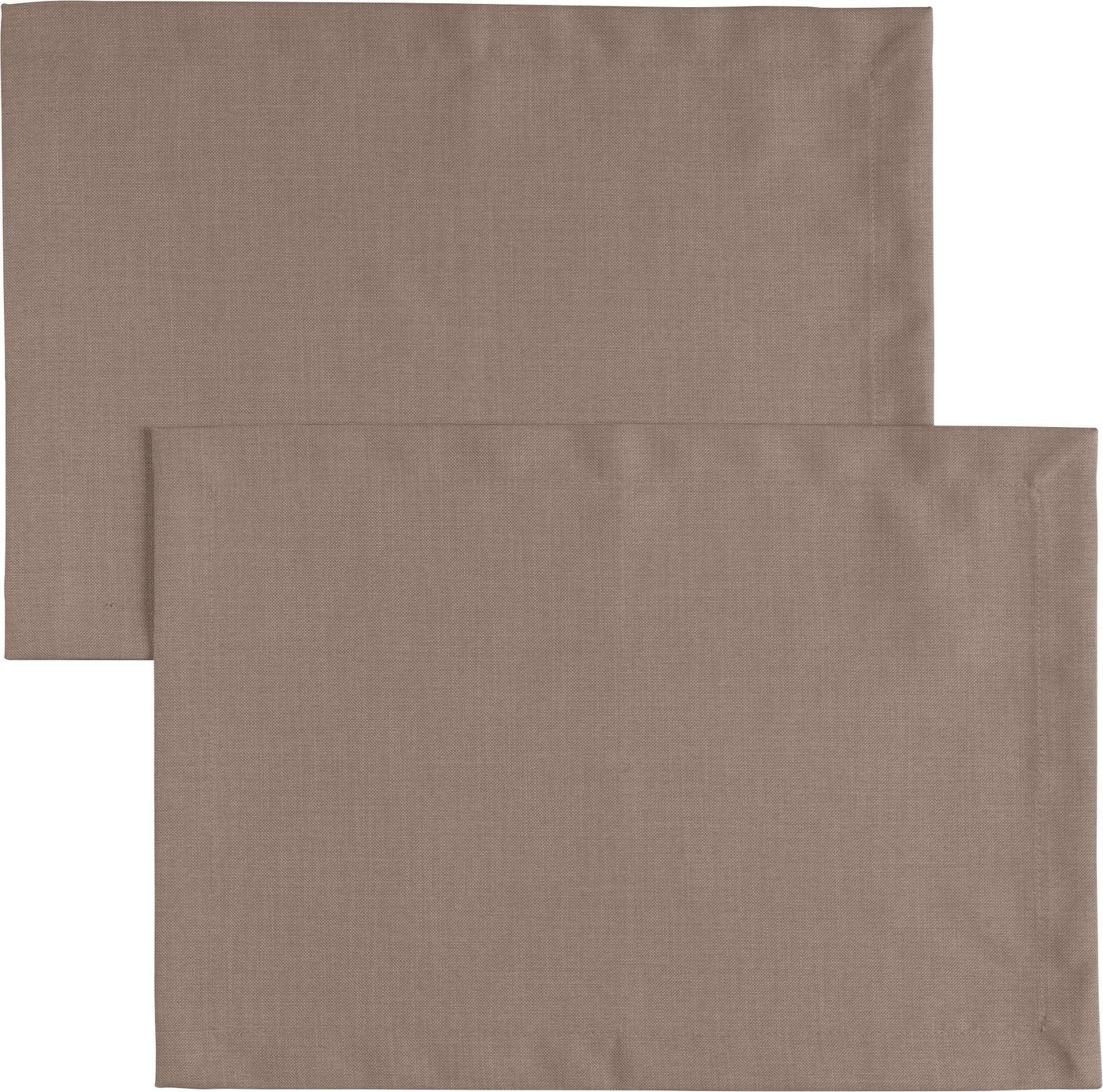 Erwin Müller Platzset Tischset "Madrid" 2er-Pack, fleckabweisend Uni von Erwin Müller