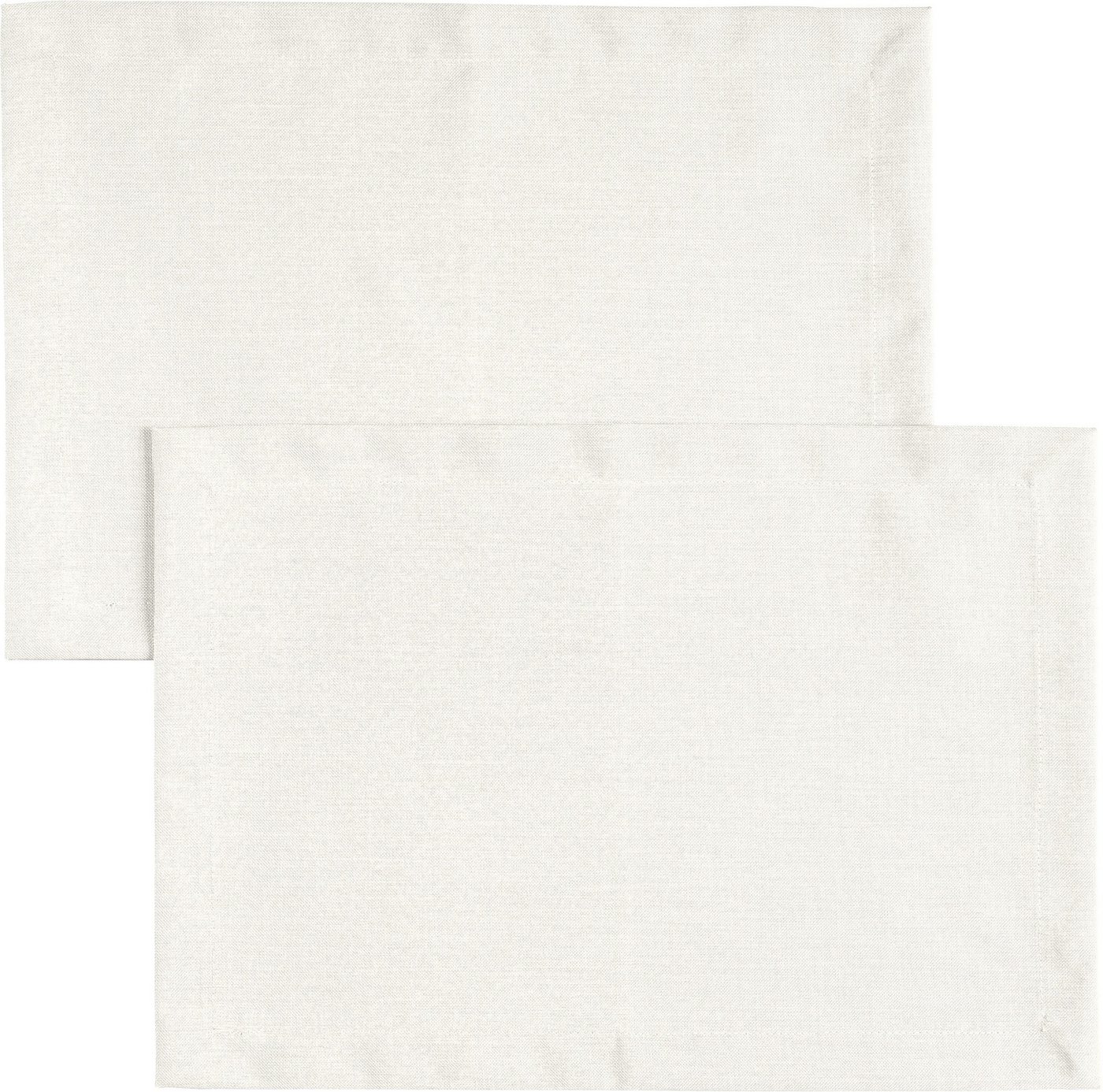 Erwin Müller Platzset Tischset "Madrid" 2er-Pack, fleckabweisend Uni von Erwin Müller