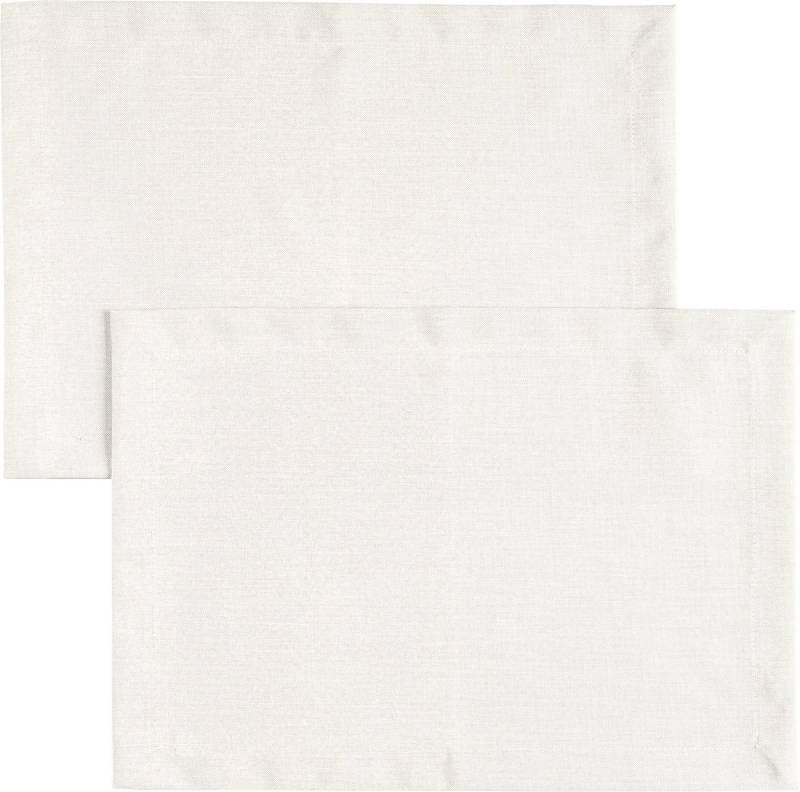 Erwin Müller Platzset Tischset "Madrid" 2er-Pack, fleckabweisend Uni von Erwin Müller