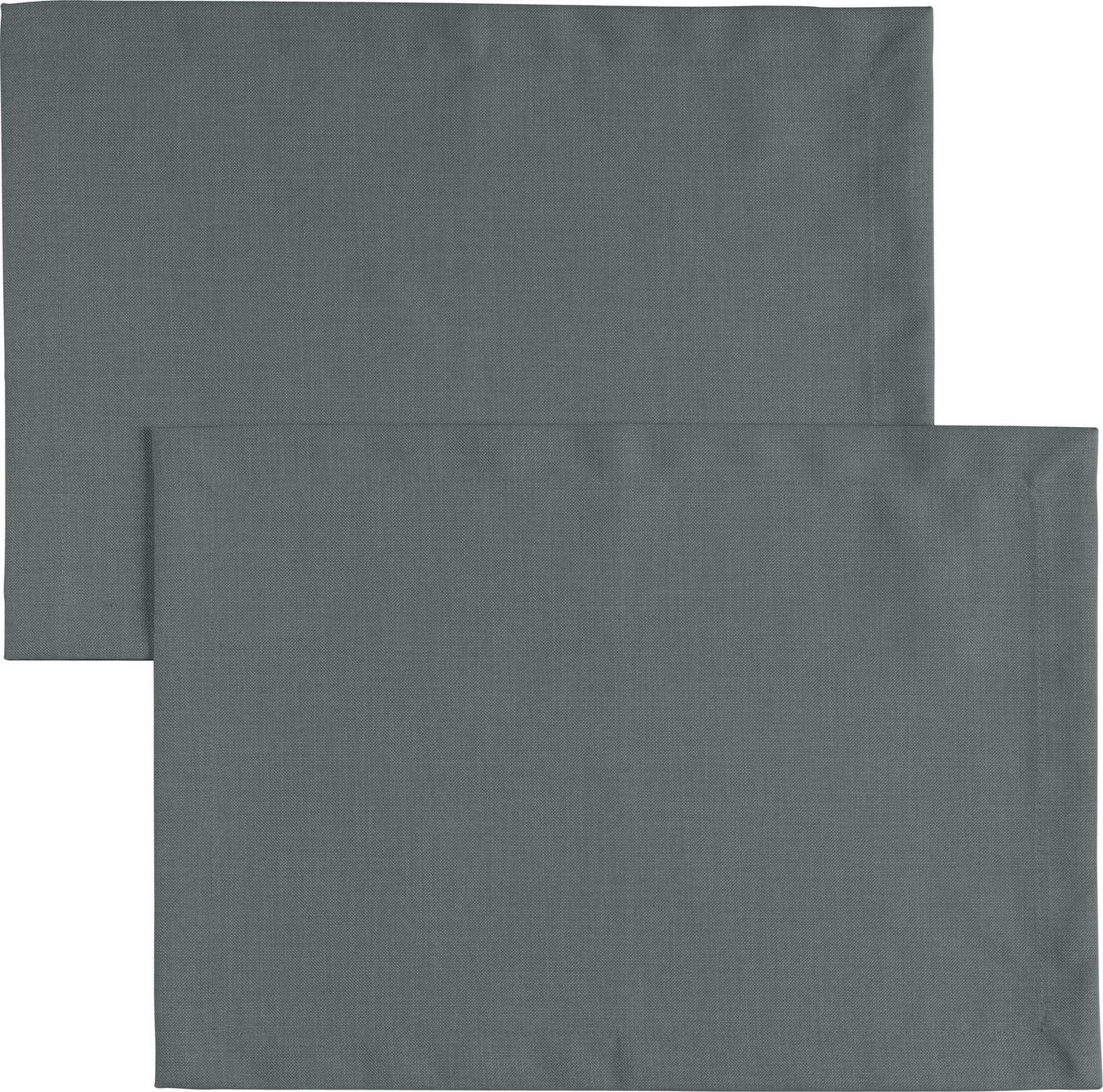 Erwin Müller Platzset Tischset "Madrid" 2er-Pack, fleckabweisend Uni von Erwin Müller