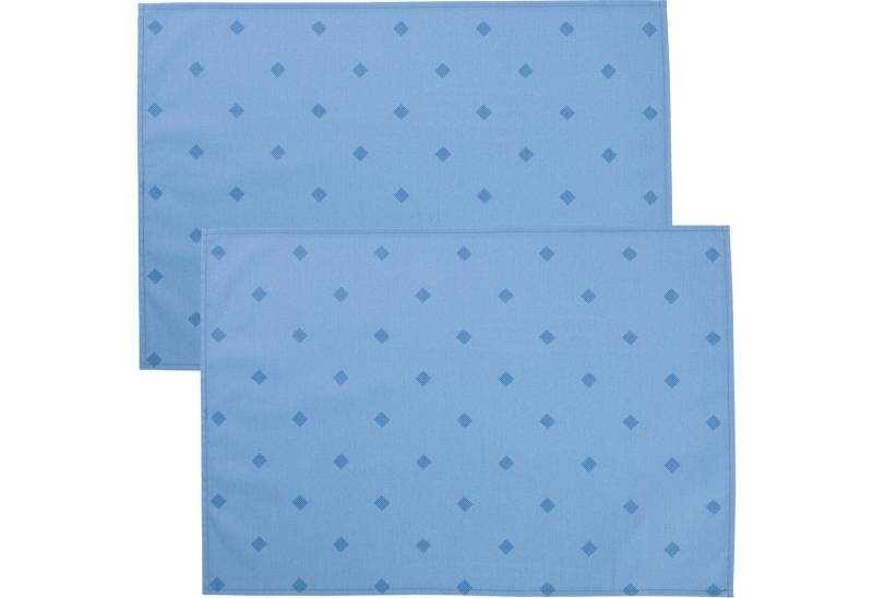 Erwin Müller Platzset Tischset "Neuss" 2er-Pack, abwaschbar Uni von Erwin Müller