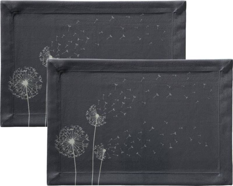 Erwin Müller Platzset Tischset "Pusteblume" 2er-Pack, Blumen von Erwin Müller