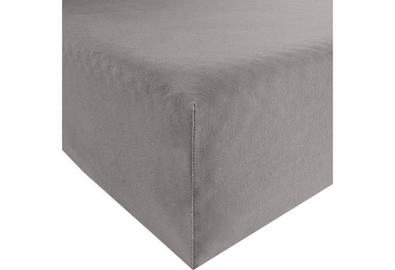 Erwin Müller Spannbettlaken Bio Spannbettlaken "Bayreuth", Jersey, Gummizug: Rundumgummi, (1 Stück), Multi-Stretch-Jersey Uni von Erwin Müller