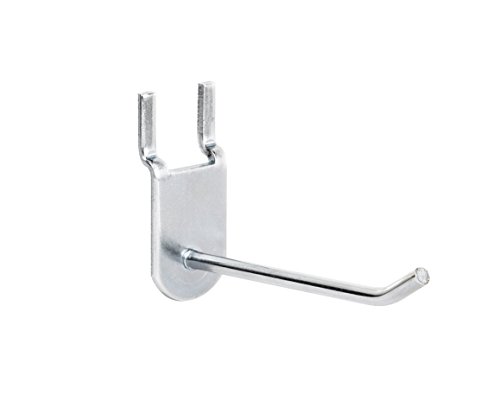 Paulat Lochplattenhaken/Lochwandhaken H60ME (6,5cm) oder H100 (10cm) (H60ME, 10 Stück) von Erwin Paulat Kunststoff- und Metallwaren