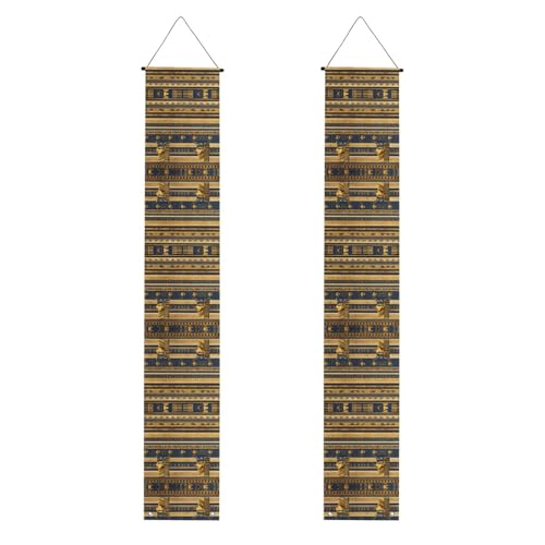 Ägyptische Pharaonische Fresken Druck Willkommensbanner zum Aufhängen, vertikale Flaggen, Party-Veranda-Schild, für Innen- und Außenbereich, 180 x 30 cm Ägyptische Pharaonische Fresken Druck Willkommensbanner zum Aufhängen, vertikale Flaggen, Party-Veranda-Schild, für Innen- und Außenbereich, 180 x 30 cm von Erwqavc