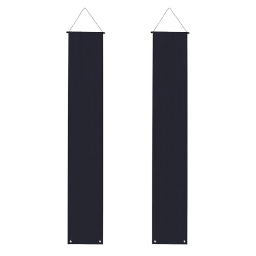 Einfarbiges, schwarzes Willkommensbanner zum Aufhängen, vertikale Flaggen, Party-Veranda-Schild, für Innen- und Außenbereich, 180 x 30 cm Einfarbiges, schwarzes Willkommensbanner zum Aufhängen, vertikale Flaggen, Party-Veranda-Schild, für Innen- und Außenbereich, 180 x 30 cm von Erwqavc