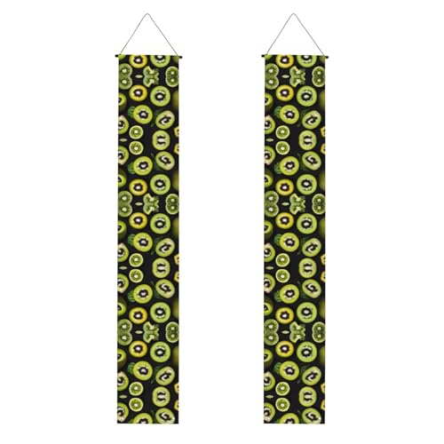 Grüner Kiwi-Druck Willkommensbanner zum Aufhängen, vertikale Flaggen, Party-Veranda-Schild, für Innen- und Außenbereich, 180 x 30 cm Grüner Kiwi-Druck Willkommensbanner zum Aufhängen, vertikale Flaggen, Party-Veranda-Schild, für Innen- und Außenbereich, 180 x 30 cm von Erwqavc
