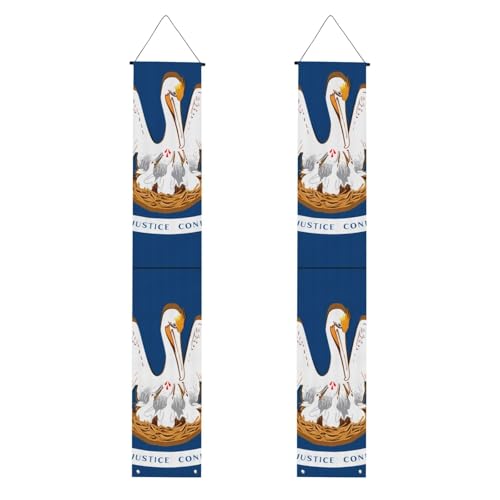 Louisiana State Flag Print Welcome Hanging Banner, Vertical Flags Party Veranda Schild, für Innen- und Außenbereich, Dekoration, 180 x 30 cm Louisiana State Flag Print Welcome Hanging Banner, Vertical Flags Party Veranda Schild, für Innen- und Außenbereich, Dekoration, 180 x 30 cm von Erwqavc
