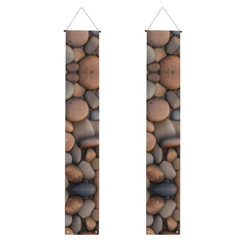 Pebbles in the beach Print Welcome Hanging Banner, Vertical Flags Party Veranda Schild, für Innen- und Außenbereich, Dekoration, 180 x 30 cm Pebbles in the beach Print Welcome Hanging Banner, Vertical Flags Party Veranda Schild, für Innen- und Außenbereich, Dekoration, 180 x 30 cm von Erwqavc
