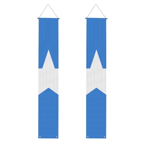 Somali-Flaggen-Druck, Willkommensbanner, vertikale Flaggen, Party-Veranda-Schild, für Innen- und Außenbereich, 180 x 30 cm Somali-Flaggen-Druck, Willkommensbanner, vertikale Flaggen, Party-Veranda-Schild, für Innen- und Außenbereich, 180 x 30 cm von Erwqavc