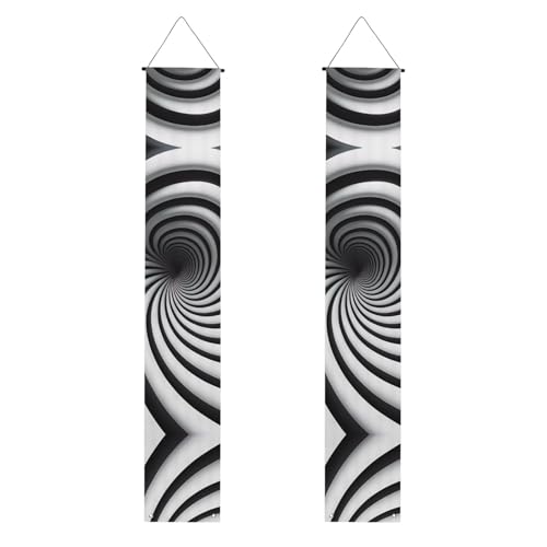 Spirale optische Täuschung GIF Druck Willkommensbanner zum Aufhängen, vertikale Flaggen Party Veranda Schild, für Innen- und Außenbereich, 180 x 30 cm Spirale optische Täuschung GIF Druck Willkommensbanner zum Aufhängen, vertikale Flaggen Party Veranda Schild, für Innen- und Außenbereich, 180 x 30 cm von Erwqavc