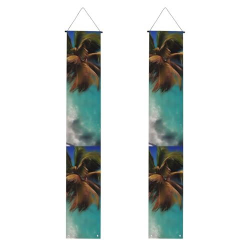 Willkommensbanner mit Karibik-Inseln, vertikale Flaggen, Party-Veranda-Schild, für Innen- und Außenbereich, 180 x 30 cm Willkommensbanner mit Karibik-Inseln, vertikale Flaggen, Party-Veranda-Schild, für Innen- und Außenbereich, 180 x 30 cm von Erwqavc