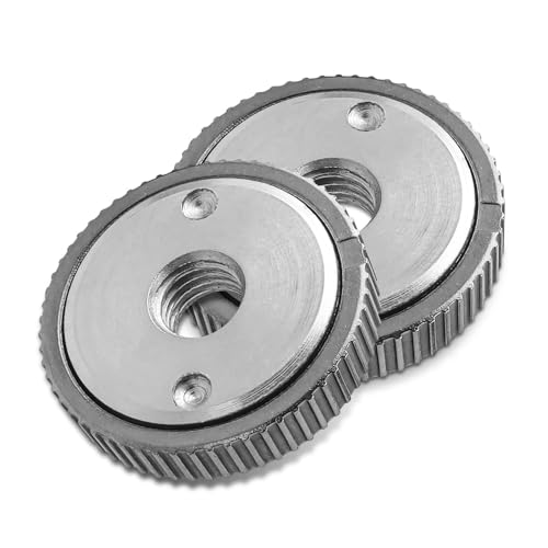 M14 Schnellspannmutter Flex Spannmutter 2stück chnellspannmutter in Industrie-Qualität Angle Grinder Flange Nut für Winkelschleifer von Dewalt, AEG, Metabo, Hitachi, Makita etc. von Erzekrim