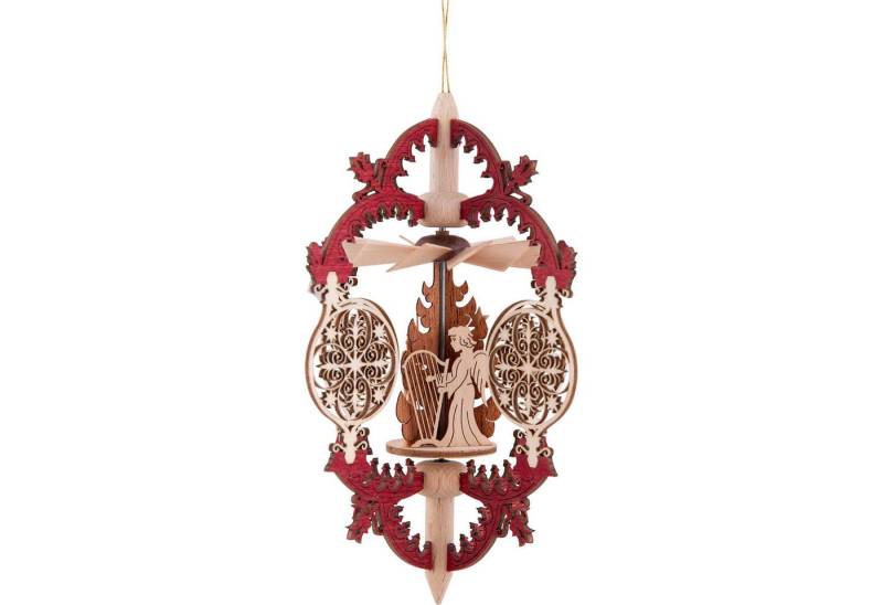 Erzgebirge-Palast Dekohänger Christbaumschmuck Ornament - Engelchor (15cm) von Kreißl von Erzgebirge-Palast