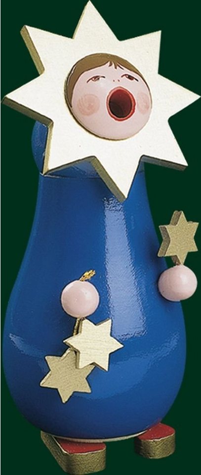Erzgebirgische Volkskunst Richard Glässer GmbH Räuchermännchen Räucherfigur Stern Höhe= 11,5cm NEU Erzgebirgische Volkskunst Richard Glässer GmbH Räuchermännchen Räucherfigur Stern Höhe= 11,5cm NEU von Erzgebirgische Volkskunst Richard Glässer GmbH