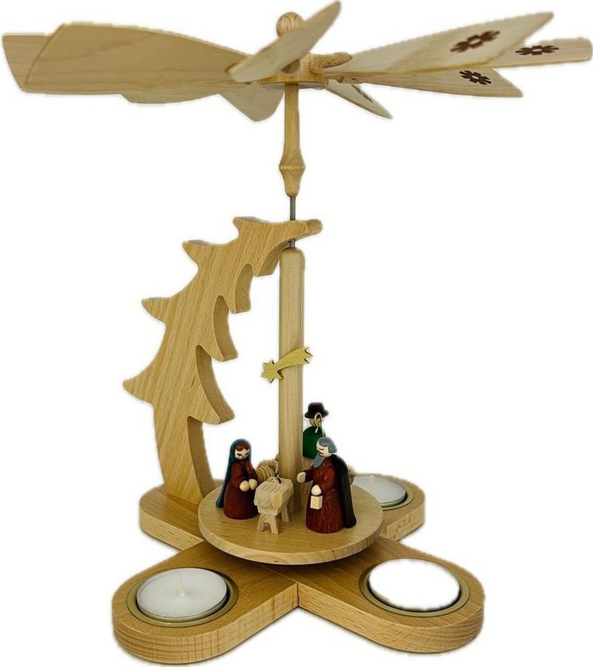 Erzgebirgische Volkskunst Richard Glässer GmbH Weihnachtspyramide Teelichtpyramide Tannenpyramide Christi Geburt für Teelichte Höhe Erzgebirgische Volkskunst Richard Glässer GmbH Weihnachtspyramide Teelichtpyramide Tannenpyramide Christi Geburt für Teelichte Höhe von Erzgebirgische Volkskunst Richard Glässer GmbH