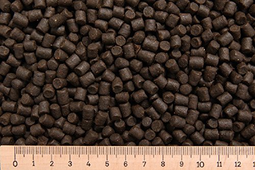 (Grundpreis 4,30 Euro/kg) - 5 kg Forellenfutter - Lachsforelle Supreme 6,0 mm Astaxanthin - sinkend - Forellenpellets von Erzgebirgs-Fisch