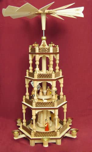 Erzgebirgsstübchen Pyramide 3 Etagen original Erzgebirge von Erzgebirgsstübchen