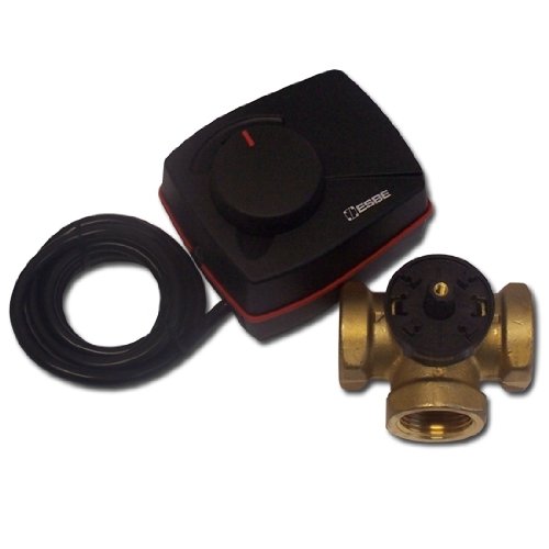 ESBE VRG131 + ARA661 Set 3 Wege Heizungs-Mischer + Stellmotor 1 IG von Esbe