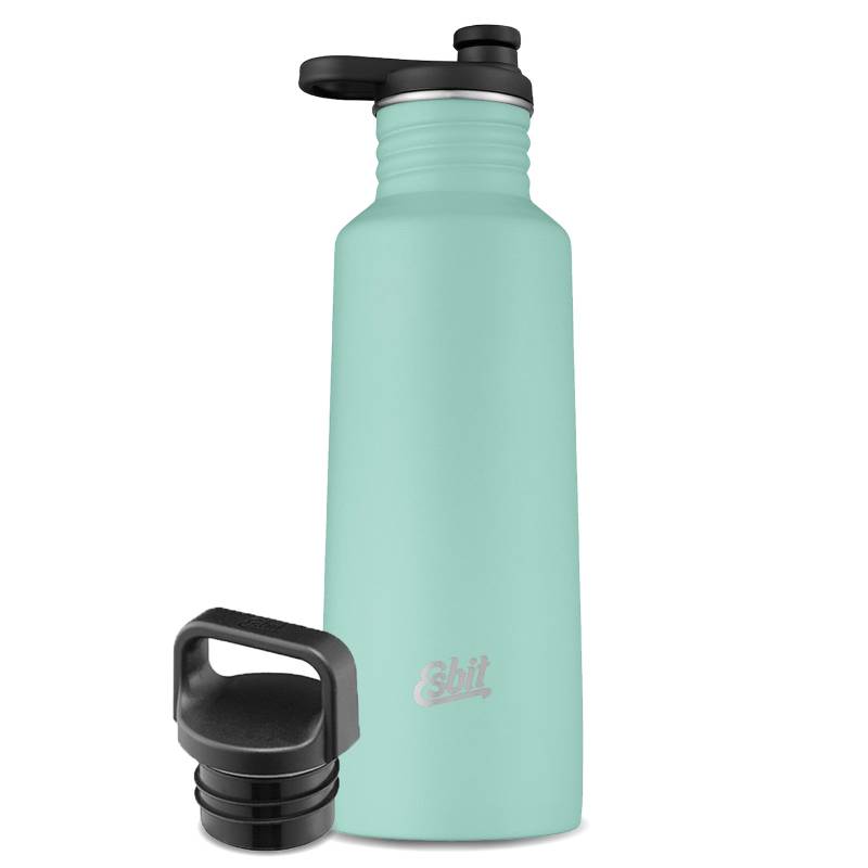 ESBIT Sport Trinkflasche Pictor Sportflasche Fahrrad Wasser Flasche Edelstahl-Lind Green / 0,75 L von Esbit