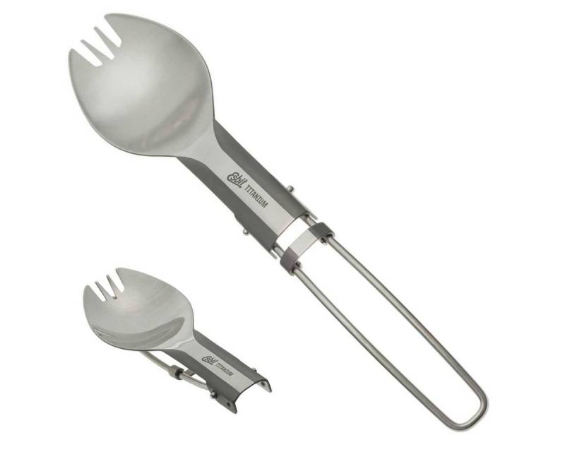 Esbit Besteck-Set Esbit Titan Gabel / Löffel 2in1 klappbar von Esbit