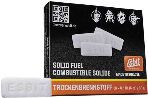 Esbit Trockenbrennstoff klein für TK klein, 20x 4g von Esbit