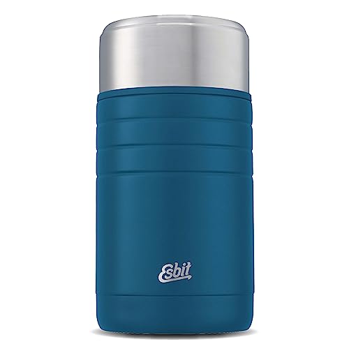 Esbit Thermobehälter Majoris für Essen - Warmhaltebehälter 1000 ml in Polar Blue - aus Edelstahl für warme und kalte Speisen von Esbit